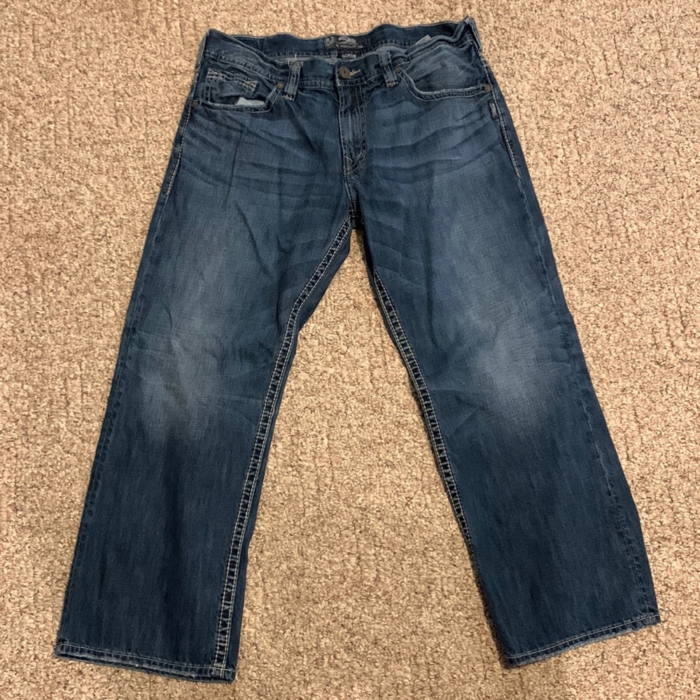 2. Silver Jean Company Brand Men’s Jeans 38 x 30